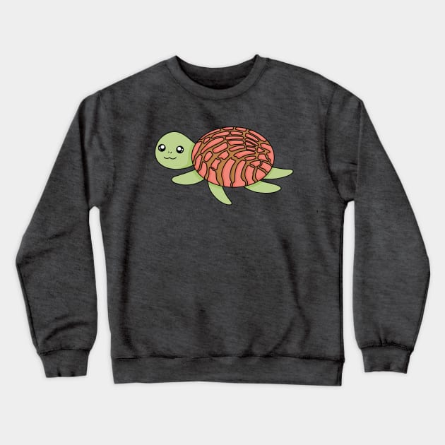 Concha Sea Turtle Crewneck Sweatshirt by Side Quest Studios